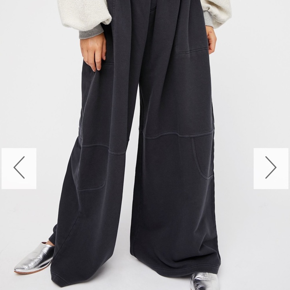 NWOT Free People beach - super wide leg sweats